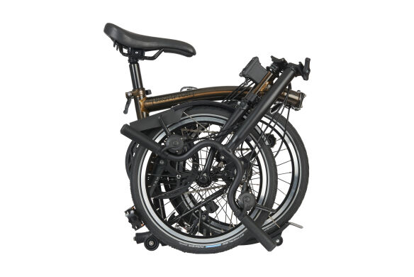 Brompton C Line Explore Black Lacquer Mittlerer Lenker