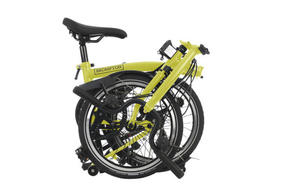 Brompton Explore Yuzu Lime Gelb Mittlerer Lenker