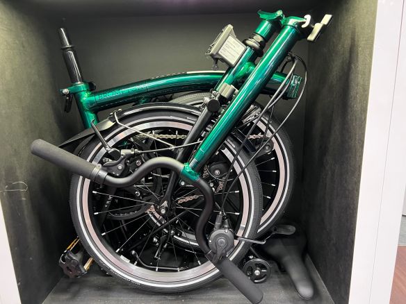 Brompton P Line 4-Gang Emerald Green Lacquer Hoher Lenker