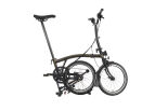 Brompton C Line Explore Black Lacquer Mittlerer Lenker