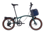 Brompton Electric G Line Forest Green hoher Lenker