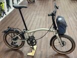 Brompton Electric G Line Traildust white hoher Lenker Lenker