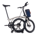 Brompton Electric G Line Traildust white hoher Lenker Lenker