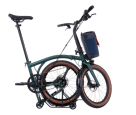 Brompton Electric G Line Forest Green tiefer Lenker