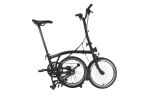 Brompton C Line Explore Matt Black Schwarz Hoher Lenker