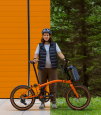 Brompton G Line Adventure Orange mittlerer Lenker